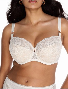 Бюстгальтер полумягкий Alles FIORE PU, Цвет: экрю, Размеры: 70F