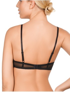 Бюстгальтер балконет Amelie MILLA 2016 черный new, Цвет: черный, Размеры: 70C, изображение 3