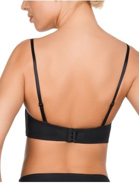 Бескостный бюстгальтер планж пуш-ап Amelie MILLA 2020 черный new, Цвет: черный, Размеры: 70B, изображение 3