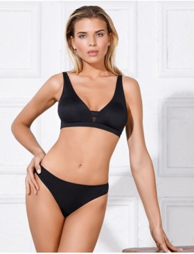 Бюстгальтер бралетт без косточек Amelie MILLA 2022 черный new, Цвет: черный, Размеры: S, изображение 5