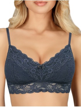 Топ-бралетт Amelie NINA 1007 синий, Цвет: синий, Размеры: S