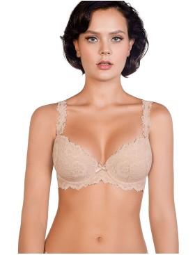 Бюстгальтер балконет Mioocchi VIVIAN 7581 natural, Цвет: natural (телесный), Размеры: 75D, изображение 4