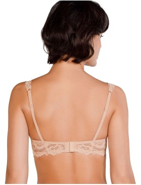 Бюстгальтер бралетт без косточек Mioocchi VIVIAN 7589 natural, Цвет: natural (телесный), Размеры: 75B, изображение 4