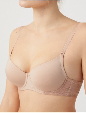 Бюстгальтер балконет пуш-ап Ysabel Mora 10001 SPECIAL YOU бежевый, Цвет: бежевый, Размеры: 70C