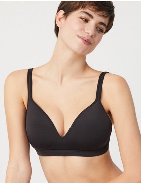 Бюстгальтер триангул без косточек Ysabel Mora 10033 ESSENTIALS черный, Цвет: черный, Размеры: M