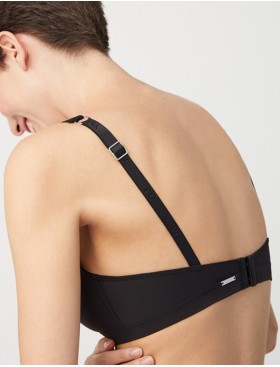 Бюстгальтер триангул без косточек Ysabel Mora 10033 ESSENTIALS черный, Цвет: черный, Размеры: M, изображение 2