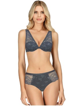 Бюстгальтер бралетт Amelie POLINA 2012 серо-синий, Цвет: серо-синий, Размеры: 75D, изображение 2