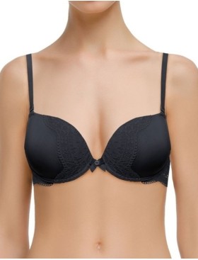 Бюстгальтер с гелевым пуш-ап Mioocchi MADLEN 7730 nero, Цвет: nero (черный), Размеры: 75A