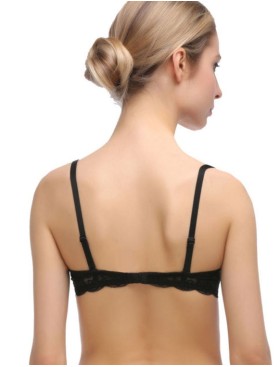 Бюстгальтер пуш-ап гелевый Mioocchi MARTA 7570 nero, Цвет: nero (черный), Размеры: 65B, изображение 2