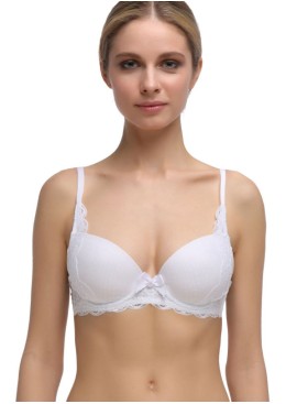 Бюстгальтер балконет Mioocchi MARTA 7571 bianco, Цвет: bianco (белый), Размеры: 75D, изображение 4