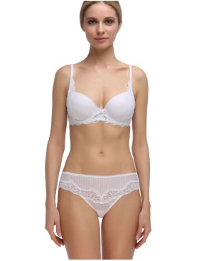 Бюстгальтер балконет Mioocchi MARTA 7571 bianco, Цвет: bianco (белый), Размеры: 75D, изображение 3