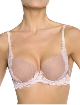 Бюстгальтер балконет Mioocchi MARTA 7571 magnolia, Цвет: magnolia (магнолия), Размеры: 75D