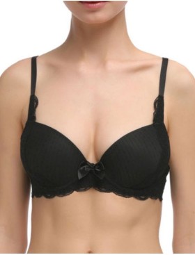 Бюстгальтер балконет Mioocchi MARTA 7571 nero, Цвет: nero (черный), Размеры: 70B