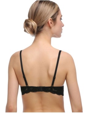 Бюстгальтер балконет Mioocchi MARTA 7571 nero, Цвет: nero (черный), Размеры: 70B, изображение 2