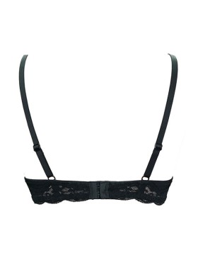 Бюстгальтер балконет Mioocchi MARTA 7571 nero, Цвет: nero (черный), Размеры: 70B, изображение 6
