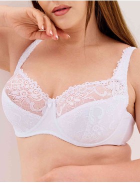 Бюстгальтер полумягкий Novella 140 белый, Цвет: белый, Размеры: 75H