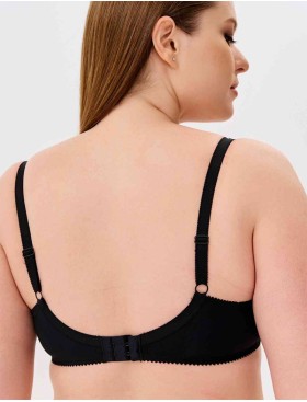 Бюстгальтер полумягкий Novella 140 черный, Цвет: черный, Размеры: 80G, изображение 2