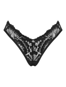 Кружевные трусики Obsessive ALESSYA PANTIES, Цвет: черный, Размеры: XS/S, изображение 5