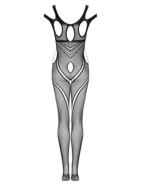 Черный бодистокинг Obsessive G 322, Цвет: черный, Размеры: S/M/L, изображение 6