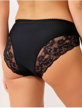 Трусы слипы Simona M 035/30 черный, Цвет: черный, Размеры: L, изображение 2