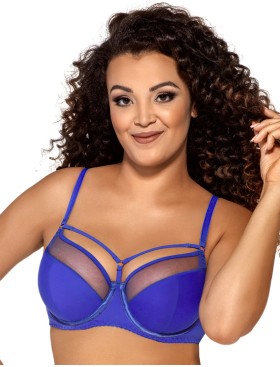 Бюстгальтер полумягкий Ava NOVATO LUX 1030/1 PU сапфир, Цвет: сапфир, Размеры: 90C, изображение 2
