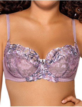 Мягкий бюстгальтер с подкроем Ava ZOE 1986 M, Цвет: лаванда, Размеры: 65F