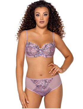 Мягкий бюстгальтер с подкроем Ava ZOE 1986 M, Цвет: лаванда, Размеры: 65F, изображение 4