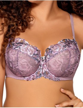 Бюстгальтер балконет Ava ZOE 1987 U, Цвет: лаванда, Размеры: 70I