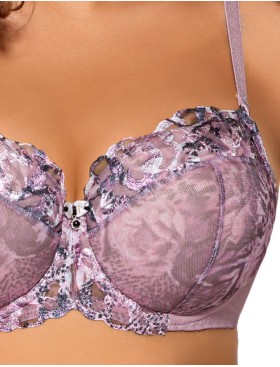 Бюстгальтер балконет Ava ZOE 1987 U, Цвет: лаванда, Размеры: 70I, изображение 3