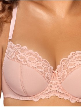 Бюстгальтер полумягкий Ava CASABELLA 1992 PU пудра, Цвет: пудра, Размеры: 70D, изображение 3