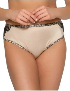 Трусы бразилиана Ava LEOPARD 2010 braz, Цвет: телесный, Размеры: S