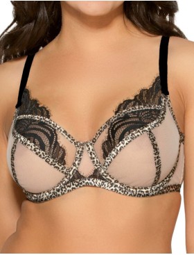 Бюстгальтер мягкий Ava LEOPARD 2012 M, Цвет: телесный, Размеры: 70I