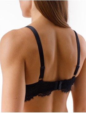 Бюстгальтер балконет Coquette Revue GLAMOUR 54110-18, Цвет: черный, Размеры: 80E, изображение 2