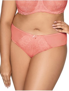 Трусы слипы миди MAT CARMELA BRZOSKWINIA F-053-51-1, Цвет: персиковый, Размеры: L