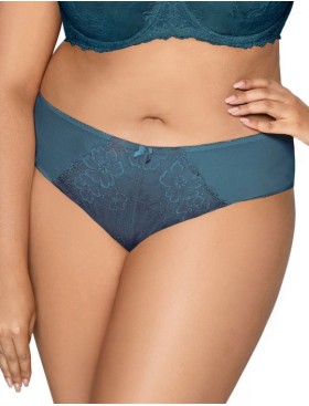 Трусы слипы миди MAT CARMELA TOPAZ F-053-51-1, Цвет: сине-зеленый, Размеры: M