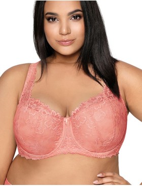 Бюстгальтер балконет тюльпан MAT CARMELA BRZOSKWINIA M-053-22, Цвет: персиковый, Размеры: 65D, изображение 2