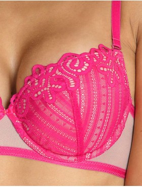 Бюстгальтер пуш-ап MAT ESSIE ROZOWY M-3401-11, Цвет: розовый, Размеры: 65D, изображение 4