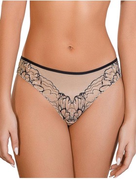 Комплект Mioocchi VALERIE 778181 балконет и слипы nudo/nero, Цвет: nudo/nero, Размеры: 70D, изображение 5