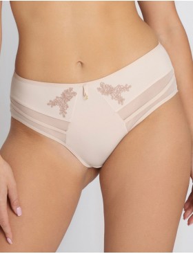 Высокие трусы бразилиана Subtille CHARLOTTE braz бежевый, Цвет: бежевый, Размеры: S