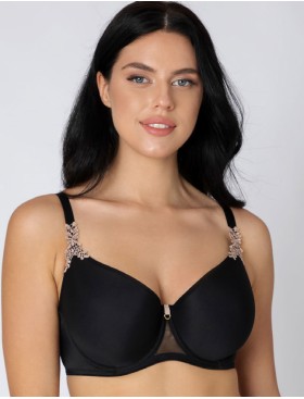 Бюстгальтер спейсер Subtille CHARLOTTE spacer черный, Цвет: черный, Размеры: 90B, изображение 3