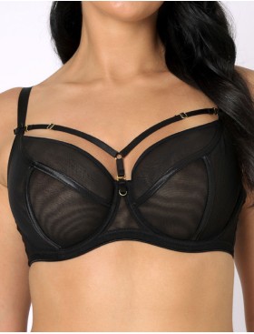 Бюстгальтер мягкий Subtille TEONA BLACK soft, Цвет: черный, Размеры: 65F