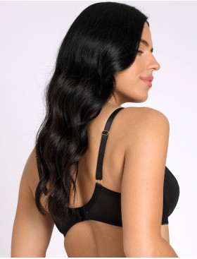 Бюстгальтер мягкий Subtille TEONA BLACK soft, Цвет: черный, Размеры: 65F, изображение 2