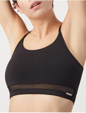 Мягкий топ Ysabel Mora 10024 ESSENTIALS, Цвет: черный, Размеры: S