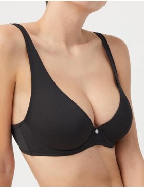 Бюстгальтер с бесшовными чашками Ysabel Mora 10025 ESSENTIALS черный, Цвет: черный, Размеры: 85C