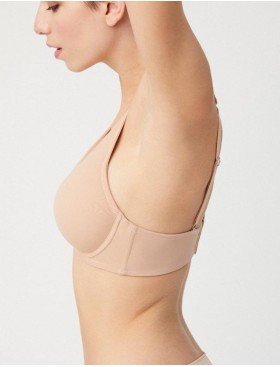 Бюстгальтер с бесшовными чашками Ysabel Mora 10025 ESSENTIALS телесный, Цвет: телесный, Размеры: 85C, изображение 3