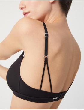 Бюстгальтер триангул без косточек Ysabel Mora 10034 ESSENTIALS черный, Цвет: черный, Размеры: 75B, изображение 2