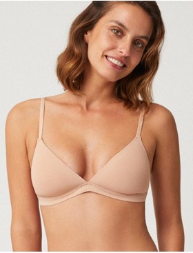 Бюстгальтер триангул без косточек Ysabel Mora 10034 ESSENTIALS телесный, Цвет: телесный, Размеры: 75B