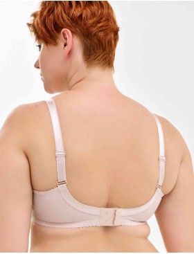 Кружевной бюстгальтер с поролоном Elli 3030 серебристый пион, Цвет: серебристый пион, Размеры: 75H, изображение 2