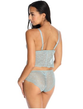 Трусы слипы кружевные MAT LUCKY MORSKI F-3443-5, Цвет: голубой, Размеры: S, изображение 4