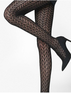 Ажурные колготки Marilyn SOPHIA 611 120 den чёрный, Цвет: чёрный, Размеры: 1/2